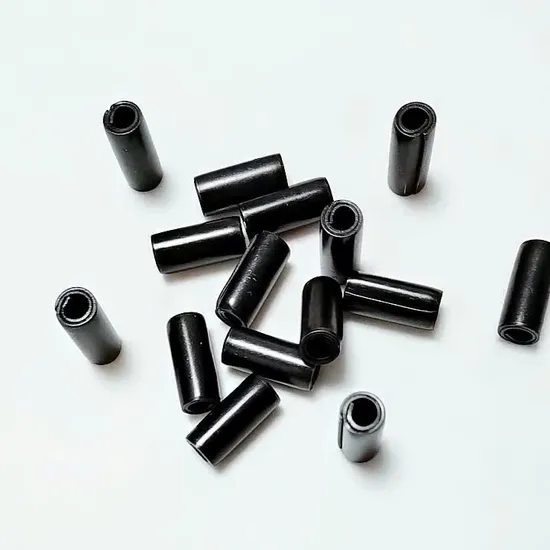 Pin reto elástico galvanizado aço carbono do Pin de mola DIN1481